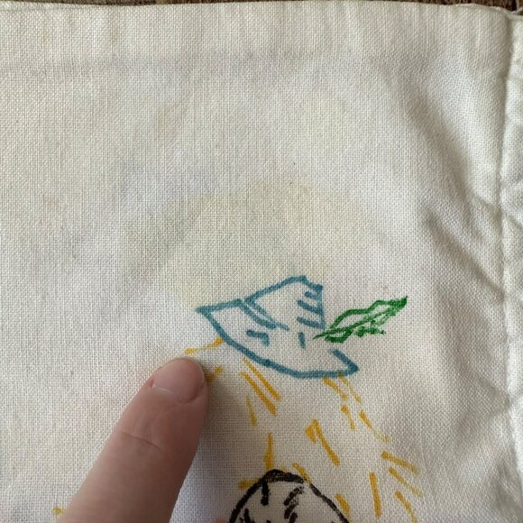 Vintage Hand-Painted Soft Cover Christmas Storybook With Illustrations - Picture 8 of 8